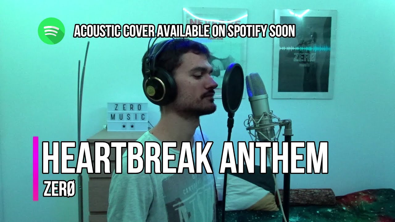 Heartbreak Anthem - Little Mix, David Guetta & Galantis | Male Cover by ZERØ | with LYRICS