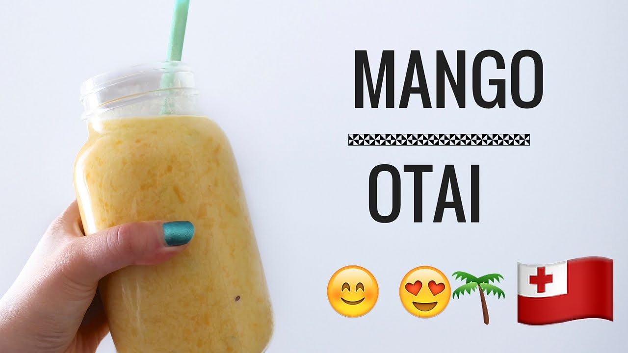 Mango otai | Tropical smoothie | Polynesian Style