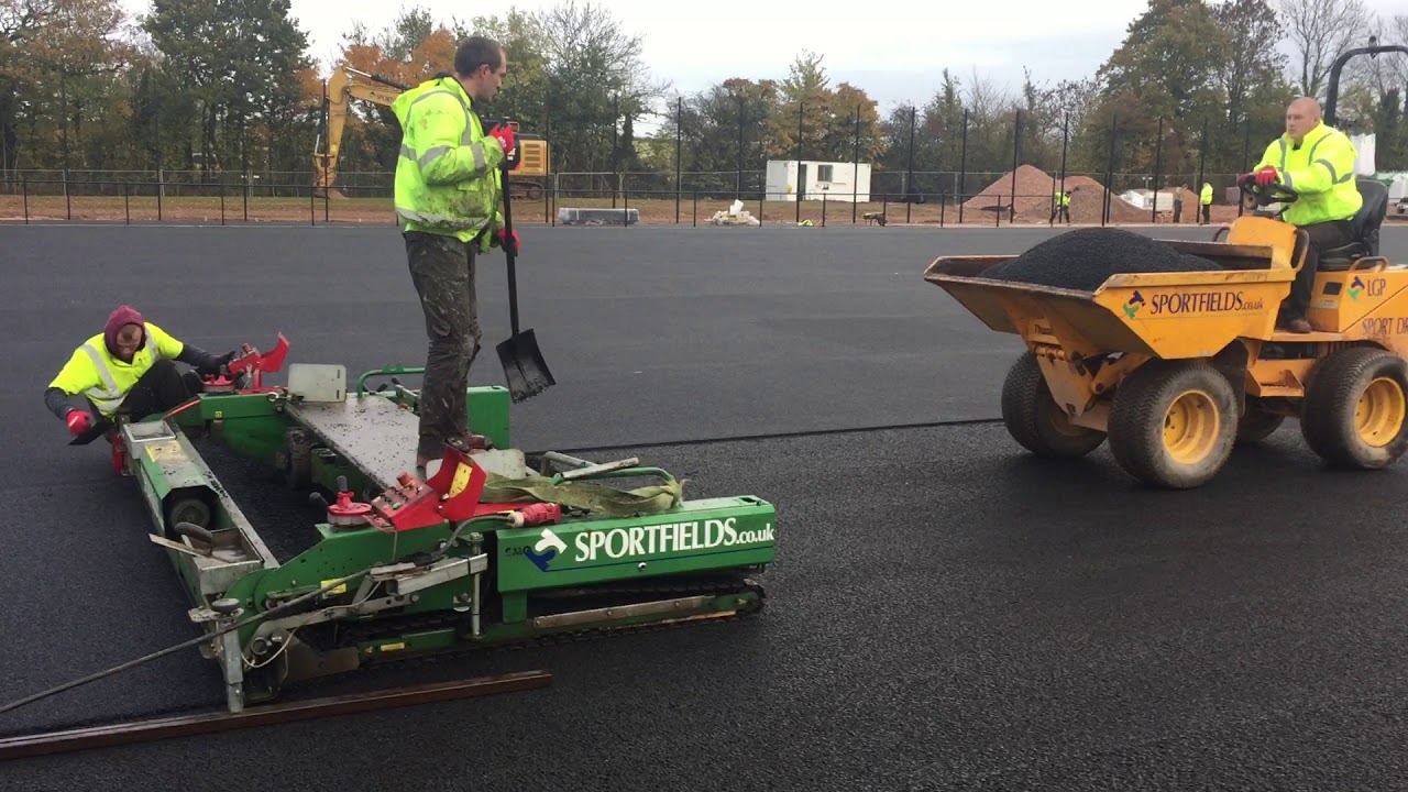 LAZER LAID IN-SITU SBR SHOCK PAD