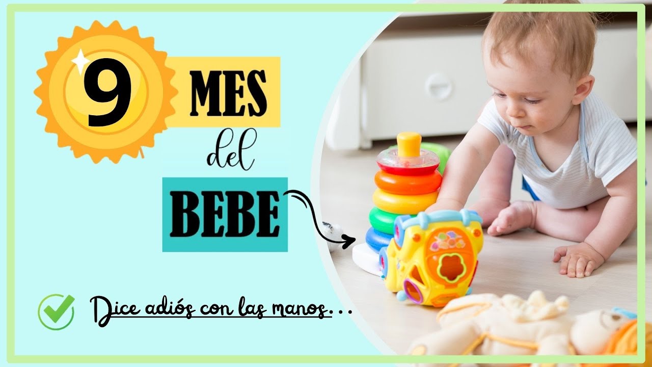 9️⃣ NOVENO MES DEL BEBE 👶 | 9 MESES | 🥦🥔 Alimentaci&oacute;n Complementaria | Pueden ponerse de Pie