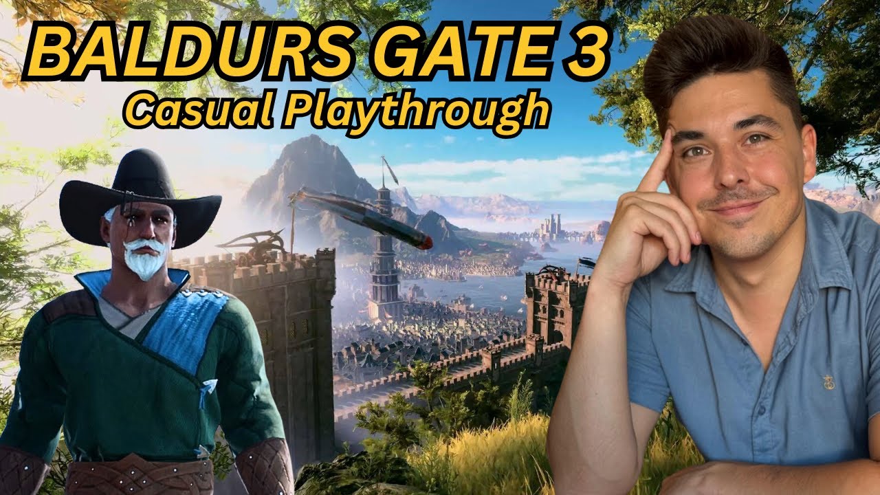 Baldur's Gate 3 Casual Playthrough - Episode 1 | A Journey Begins!