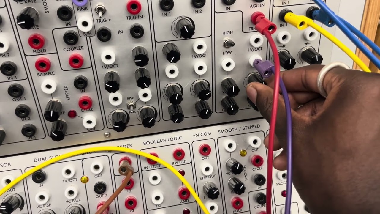 How to make techno on the serge modular synthesizer version 2