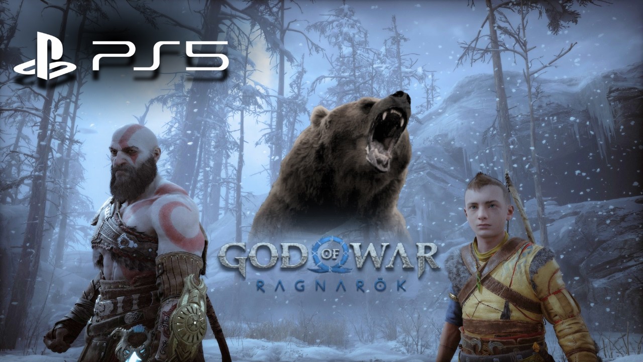 God of War Ragnarök-Crazy Bear Fight | 4k PS5