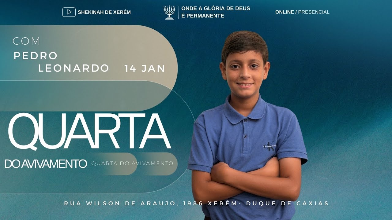 QUARTA FEIRA | 11 DE JANEIRO DE 2025 | Pedro Leonardo