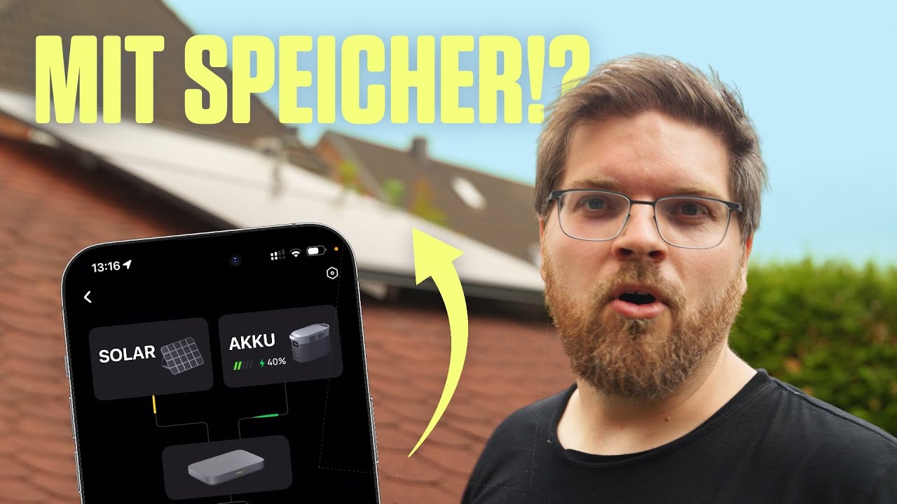 Ich habe ein Balkonkraftwerk installiert
