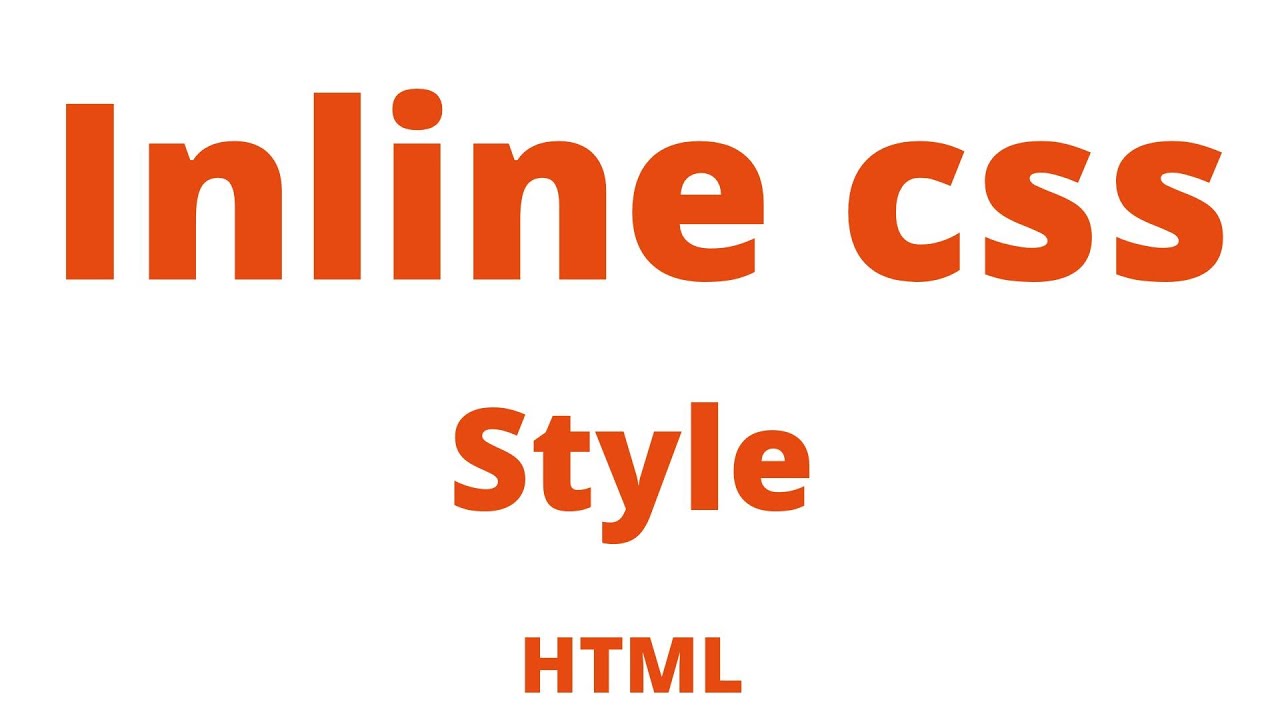 Inline css in html | Inline css in hindi | What is inline CSS & How it Works? | Learn Inline css #29