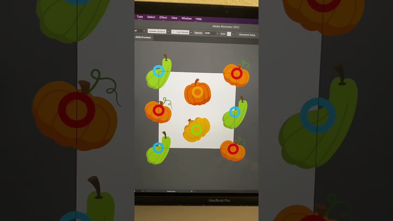 Make a pattern with me in Adobe Illustrator!