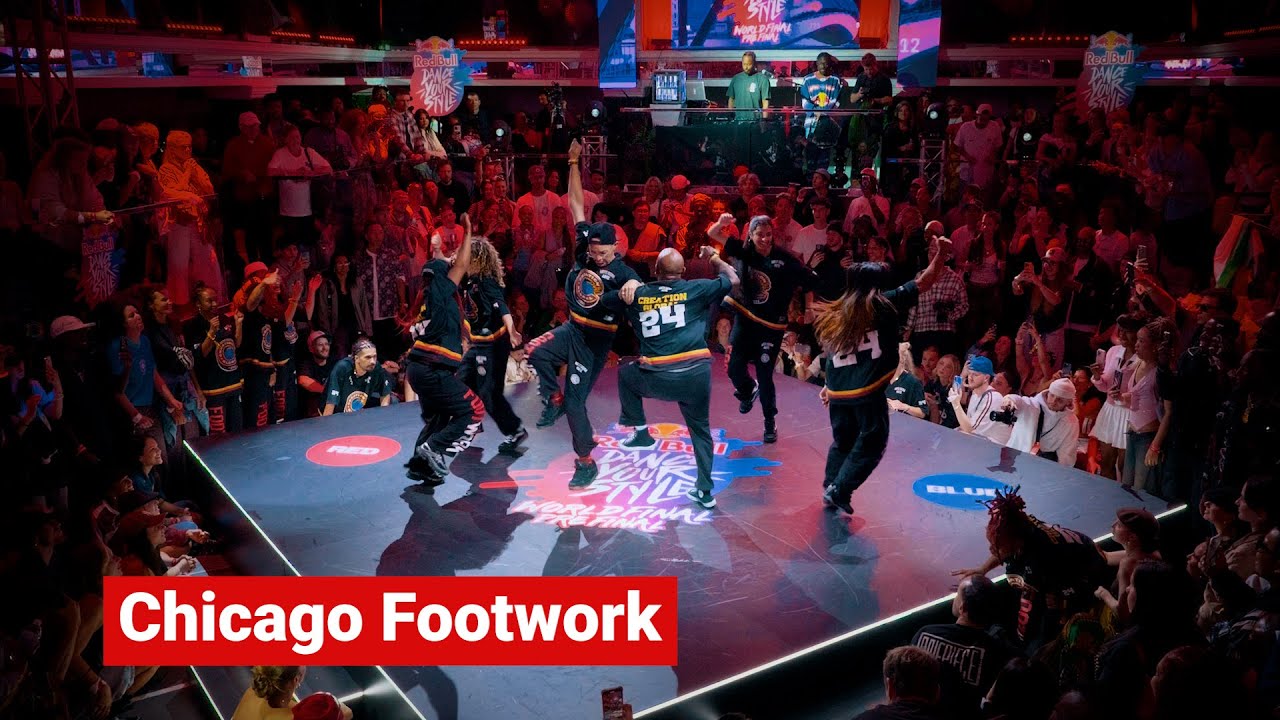 Creation Global [чикагское шоу футворка] на мировом финале Red Bull Dance Your Style 2025 // стойка
