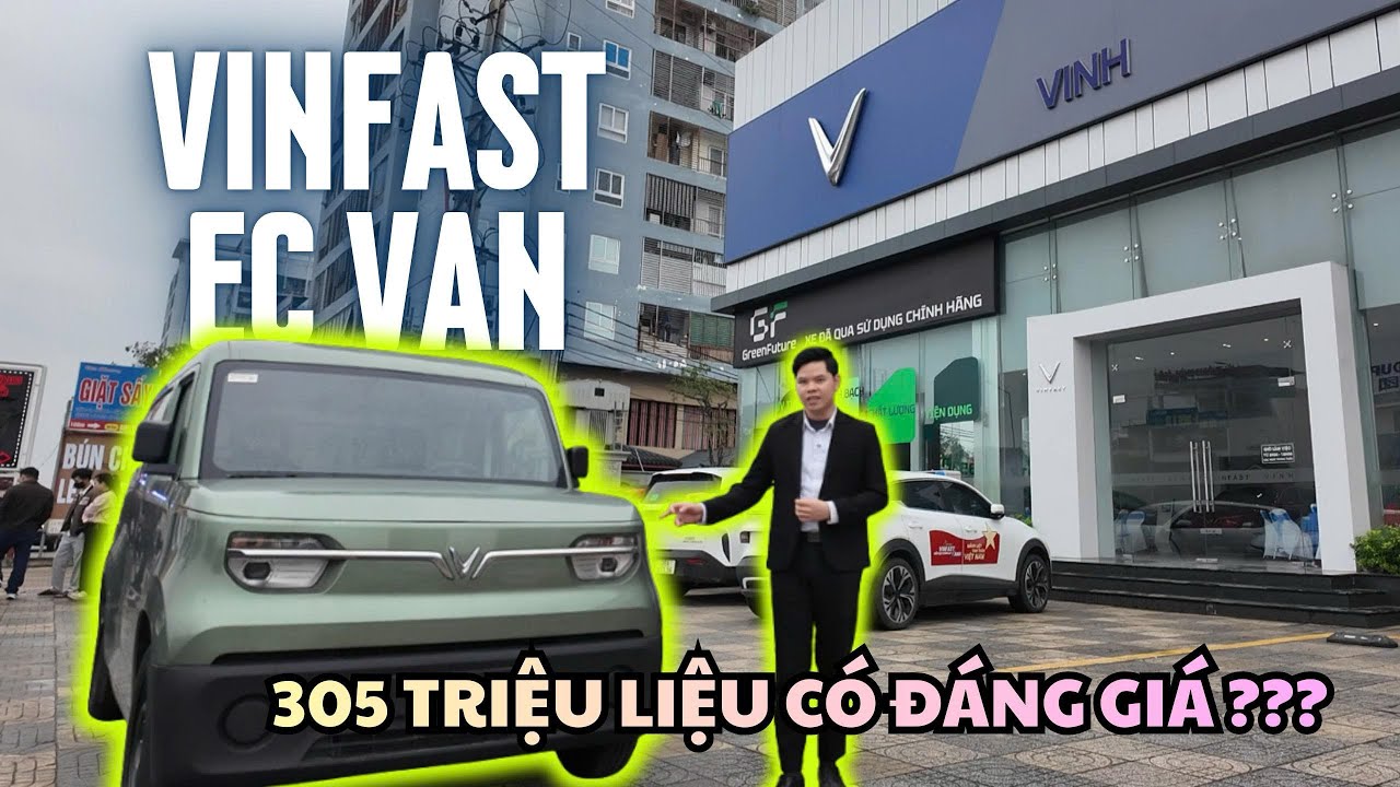 Xe Tải Vinfast ECVan bản nâng cấp đã có mặt tại Nghệ An!