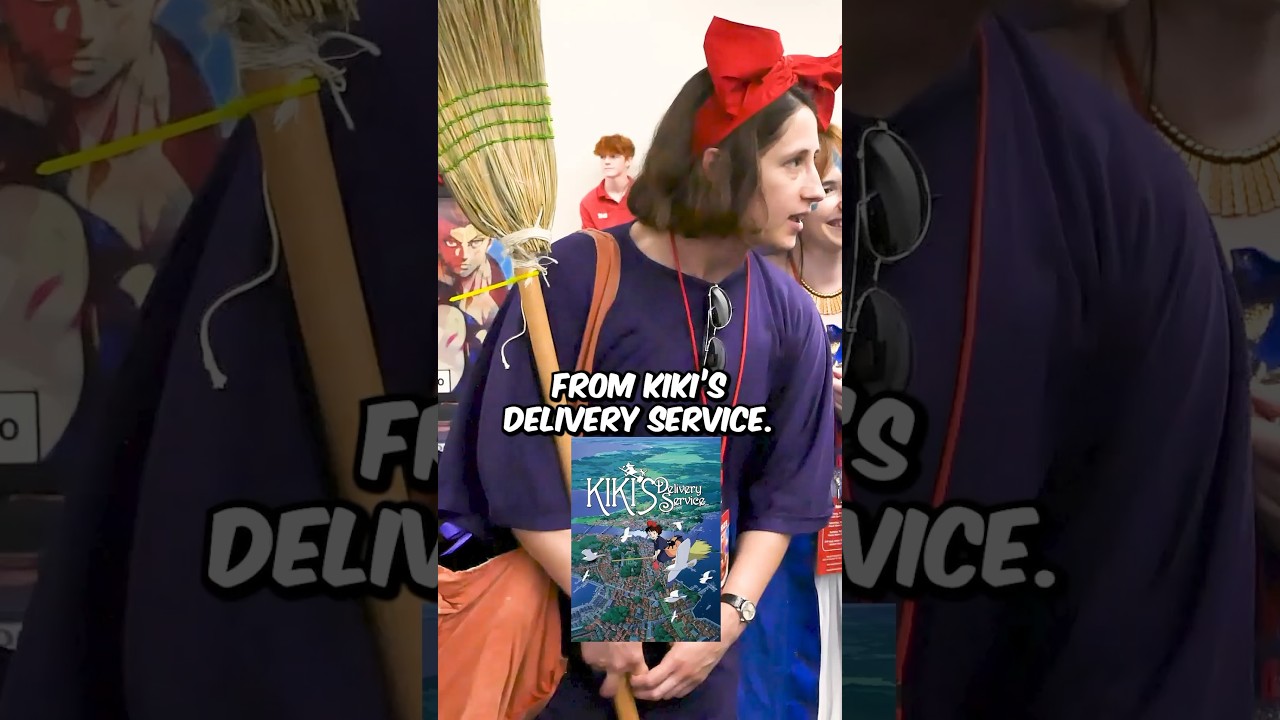 Ordering with Kiki from Kiki&rsquo;s Delivery Service #studioghibli #anime #cosplay #spiritedaway