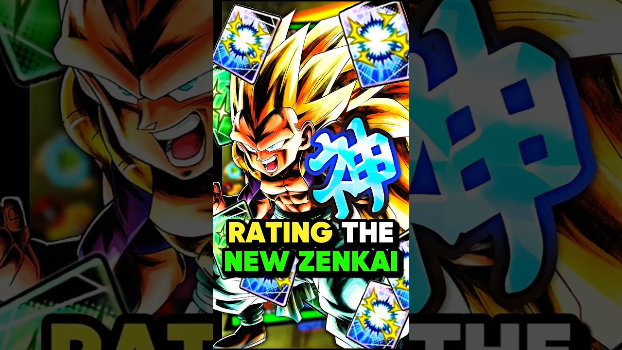 reviewing the new zenkai ssj3 gotenks🙄👑!(Dragon Ball Legends) #dragonballlegends #dbl #dblegends