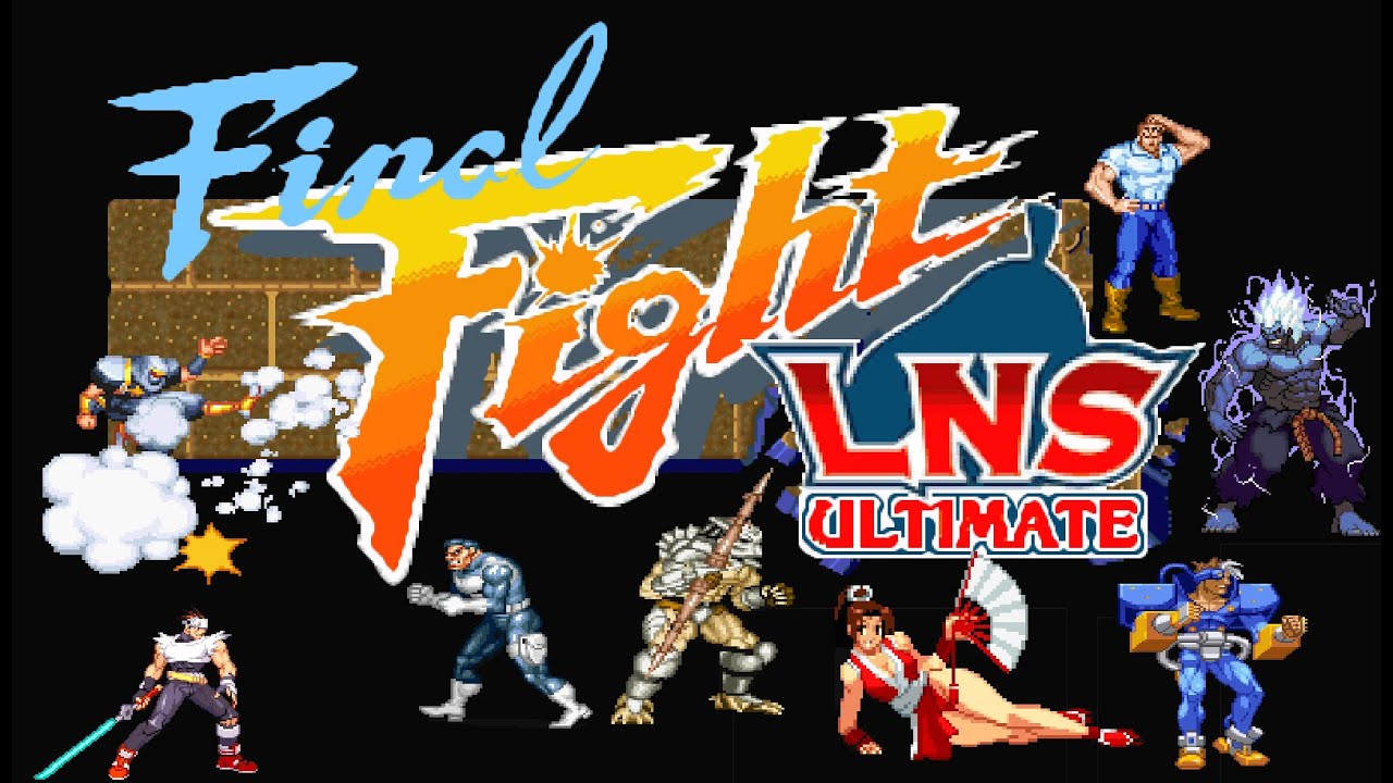 Final Fight LNS Ultimate V04.2 - Capcom All Stars Special Mode - Hard
