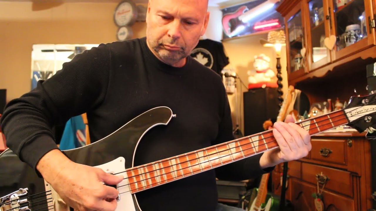 Georges Harrison - My Sweet Love 1970 (bass cover)