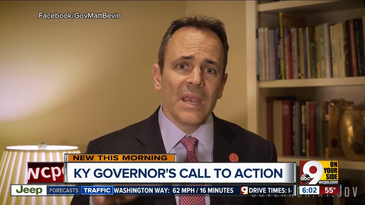 Gov. Matt Bevin points finger at violent video games, music -- not guns