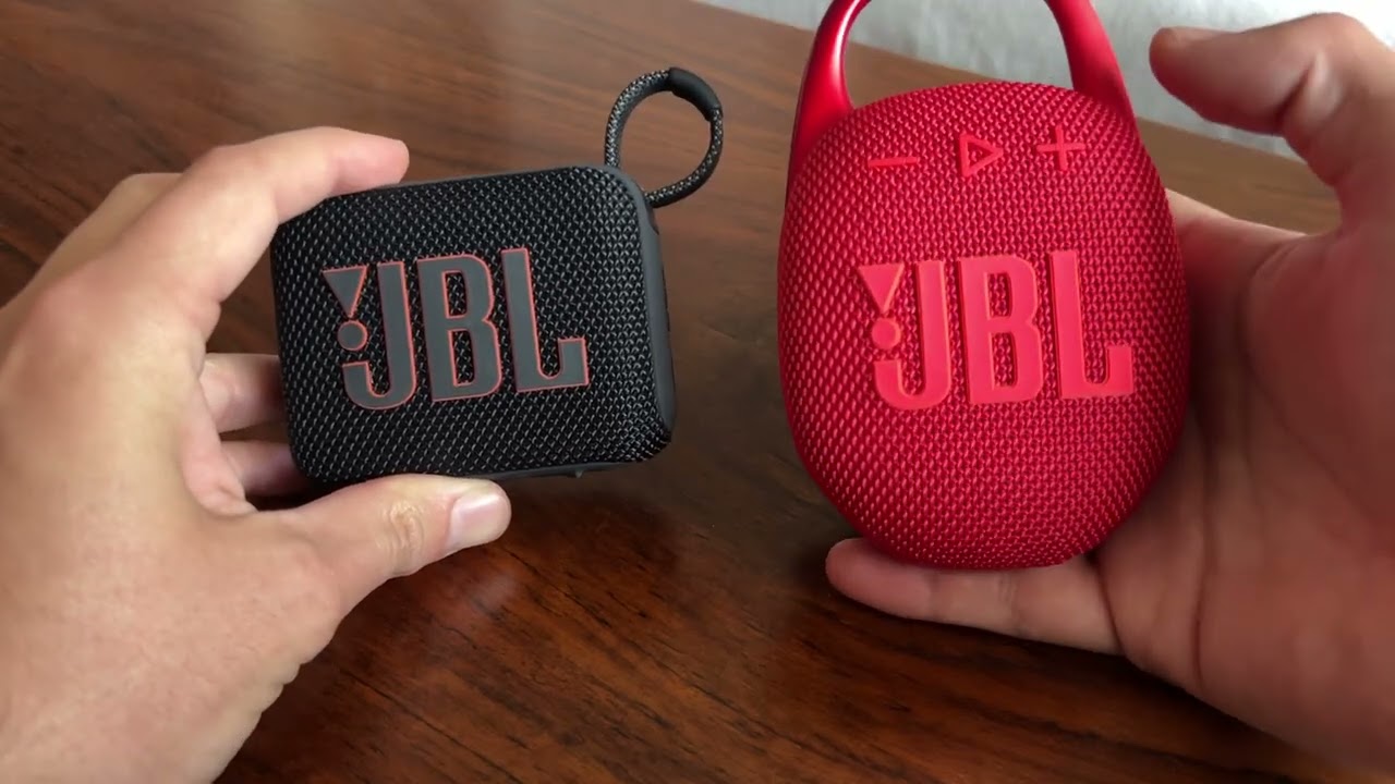 JBL GO 4  VS  JBL CLIP 5 - sound comparison