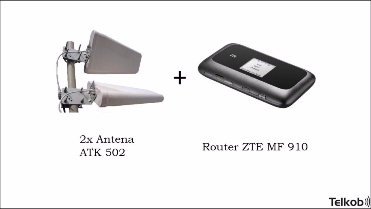 Router ZTE MF 910 wyb&oacute;r częstotliwości LTE