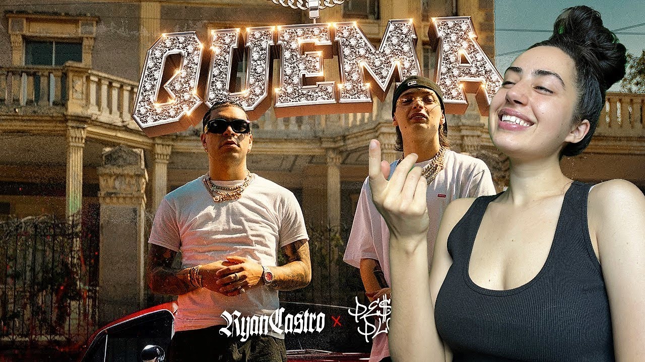 SWEDISH GIRL REACTS TO Ryan Castro, Peso Pluma - QUEMA 🔥 (Video Oficial)