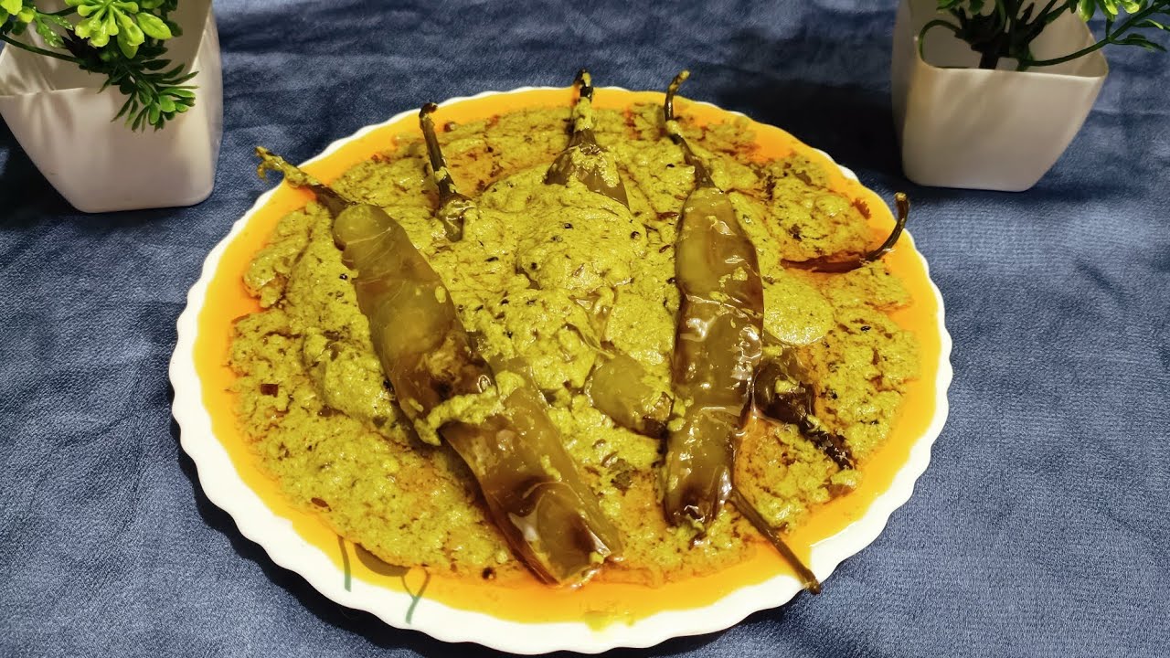 Hyderabadi famous Mirchi ka salan kaise banaye 🤤