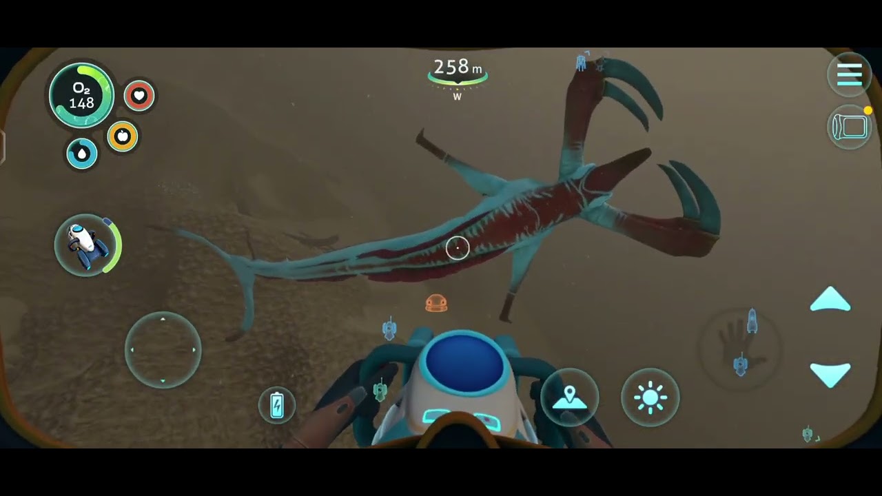 Exploring the Ocean with Cyclops || Subnautica Mobile