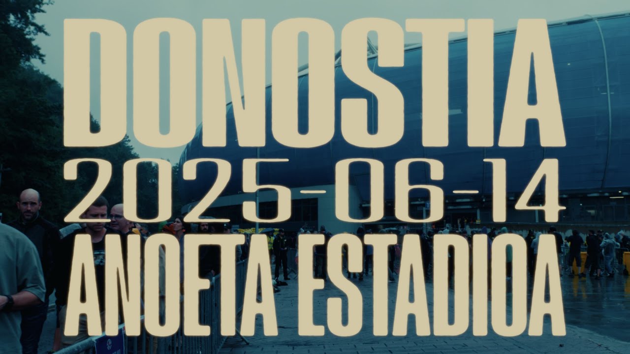 Fermin Muguruza - DONOSTIA 2025-VI-14 Anoeta Estadioa #muguruzafm40