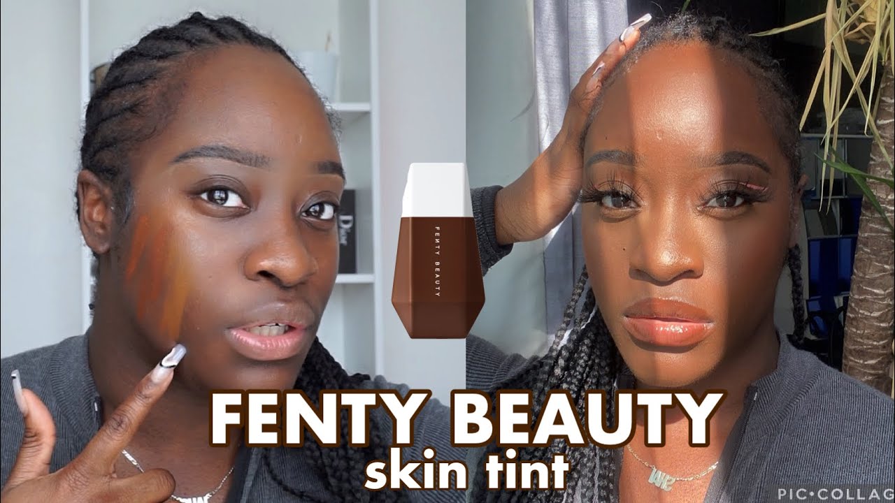 *NEW* FENTY BEAUTY Eaze Drop Skin Tint | shade 21 and 22 | first impressions, swatches & comparisons