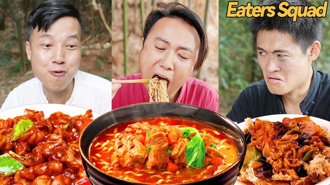 Delicious ramen!丨Eating Spicy Food and Funny Pranks丨 Funny Mukbang丨TikTok Video