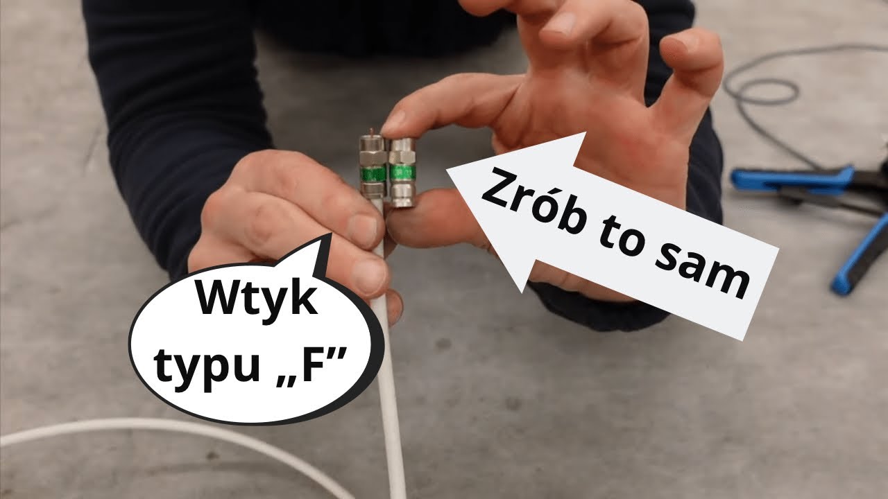 Jak zarobić wtyk antenowy typu 