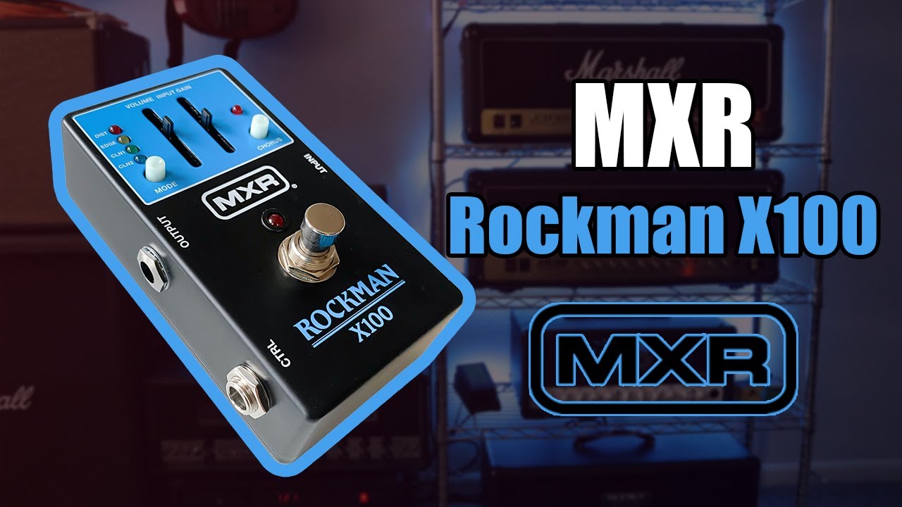 Демонстрация MXR Rockman X100