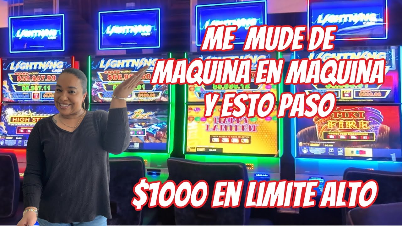ARRIESGUE $1000 DOLARES EN DIFERENTES MAQUINAS EN EL CASINO Y ESTO PASO!!!!!!