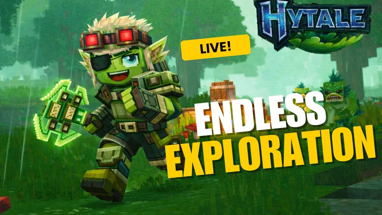 Hytale | Endless Exploration! - No Commentary Gameplay 