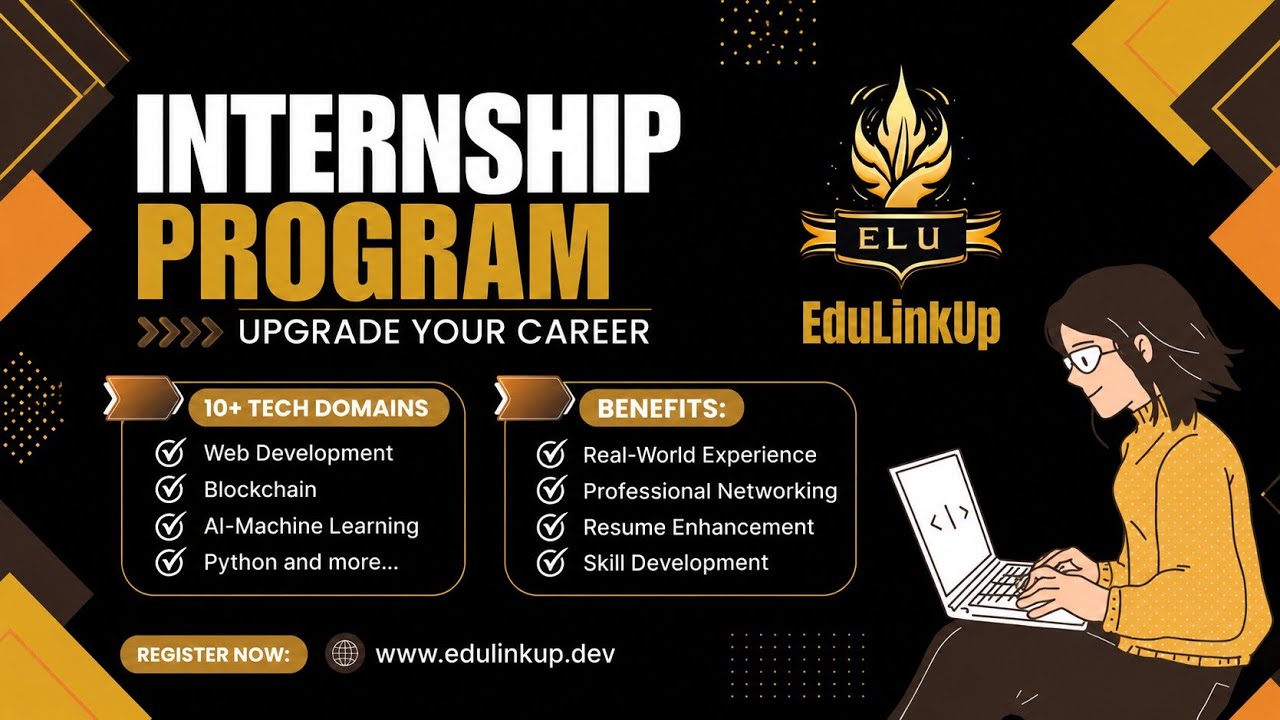 EduLinkUp Internship Complete Guide | Application, Tasks & Capstone Full Workflow | Free of Cost!