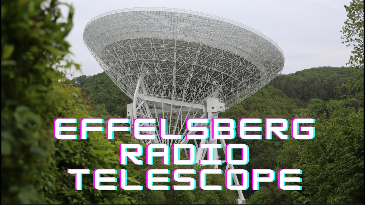 Radio Telescope Effelsberg. Excursion by scientist