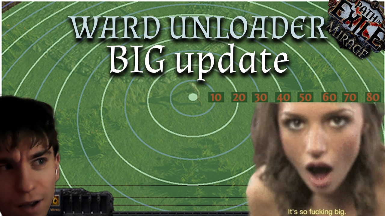 Bigger Better Safer AOE WARD UNLOADER 👀💥 Build update | Path of Exile Mirage