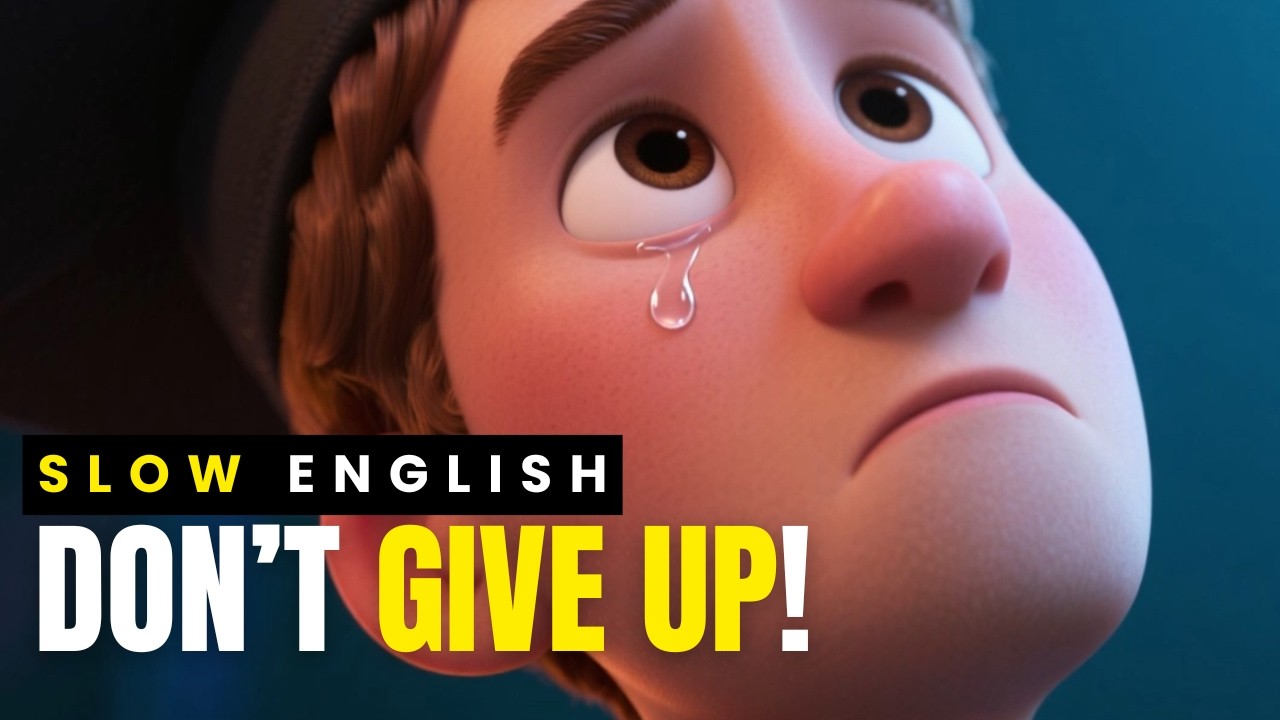Learn English with Stories ✅ Don't Give Up! | Easy English Speaking Practice (A2 Level)