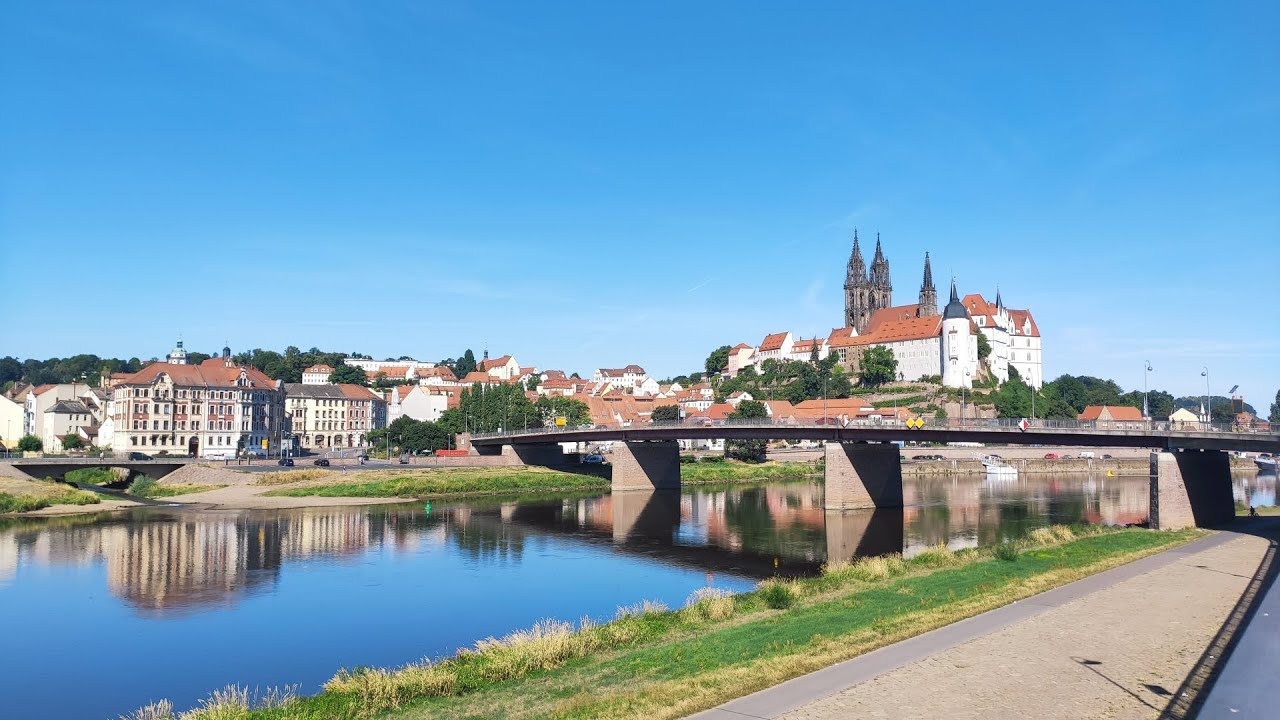 24.07.2022 Auf dem Elberadweg von Meißen nach Pirna
