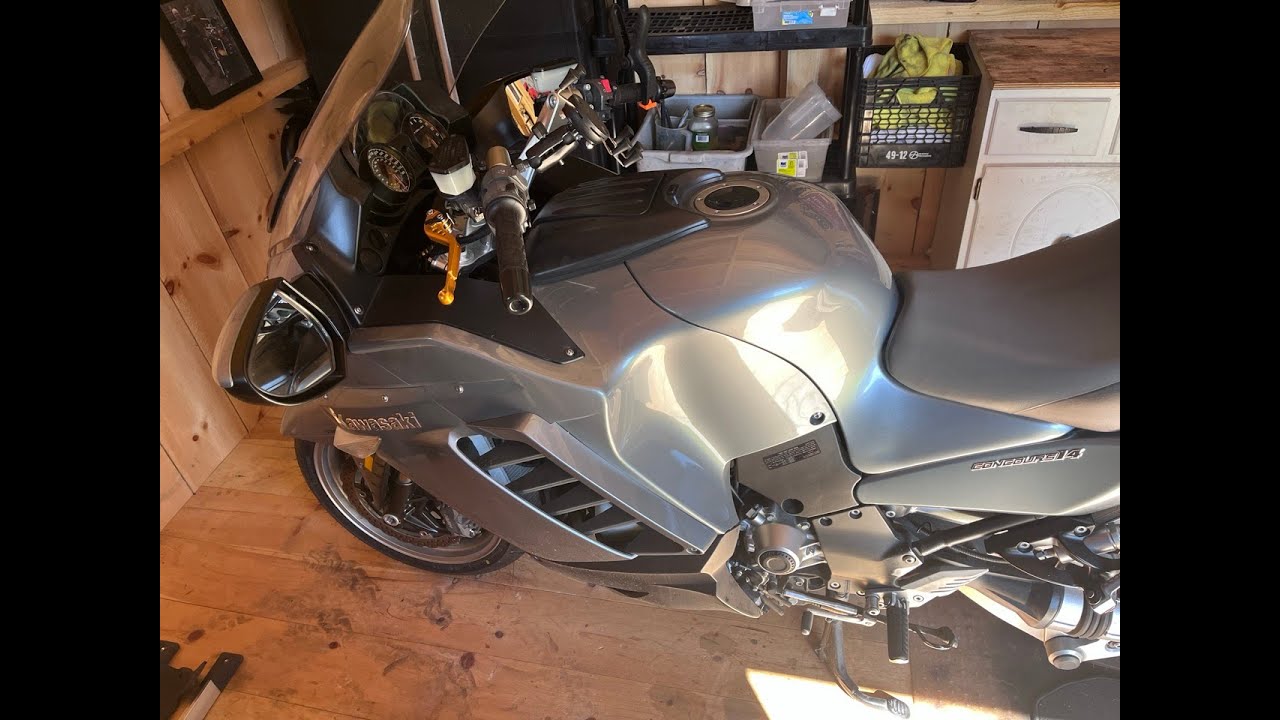 2008 Kawasaki Concours 14: Hydraulic clutch Fluid Replacement