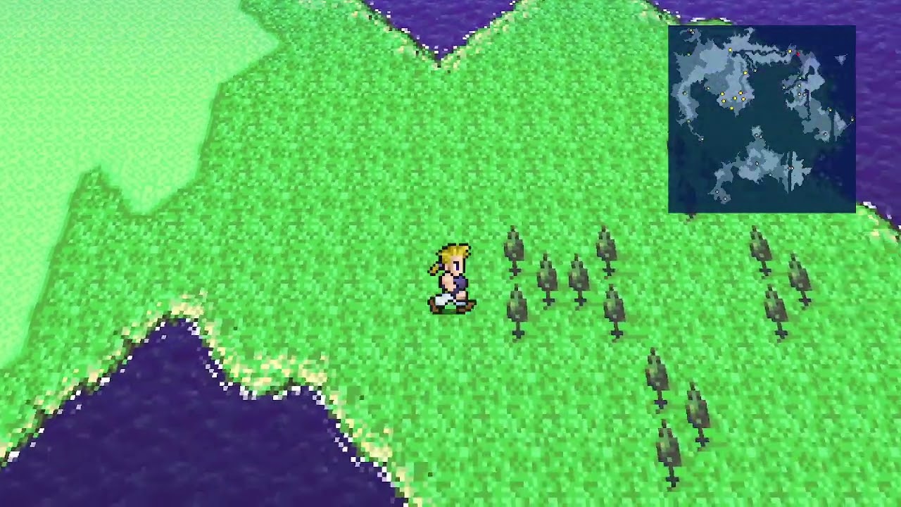 Start of Sabin's Scenario - Final Fantasy IV Pixel