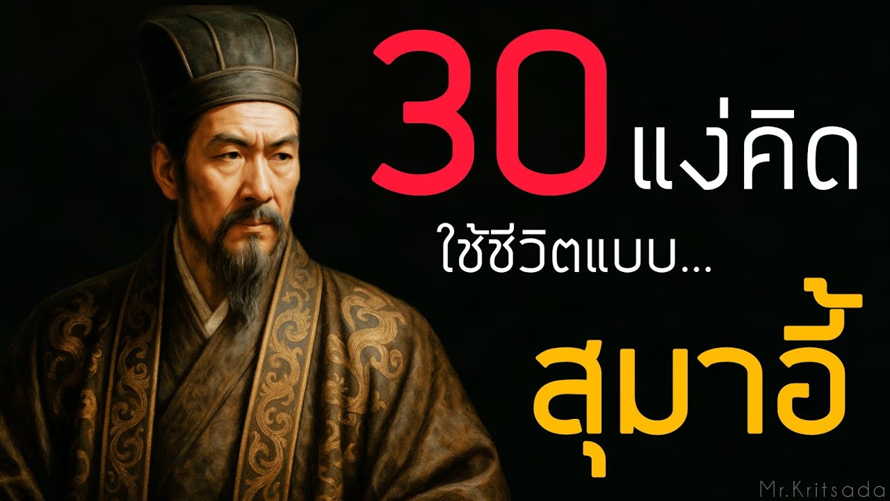 30 แง่คิด ใช้ชีวิตแบบสุมาอี้ในสามก๊ก | ชนะทุกสมรภูมิชีวิต | Mr.Kritsada