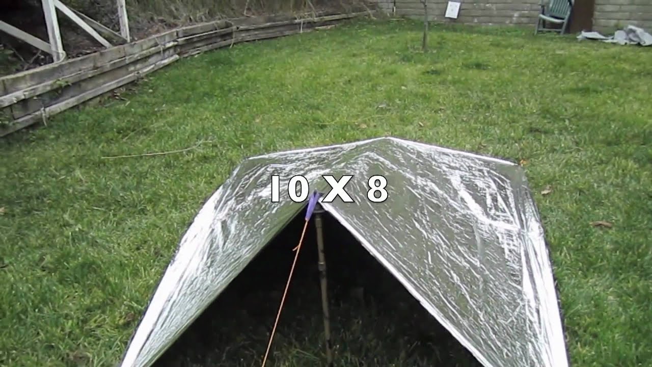 Space Blanket Tarp  Shelter