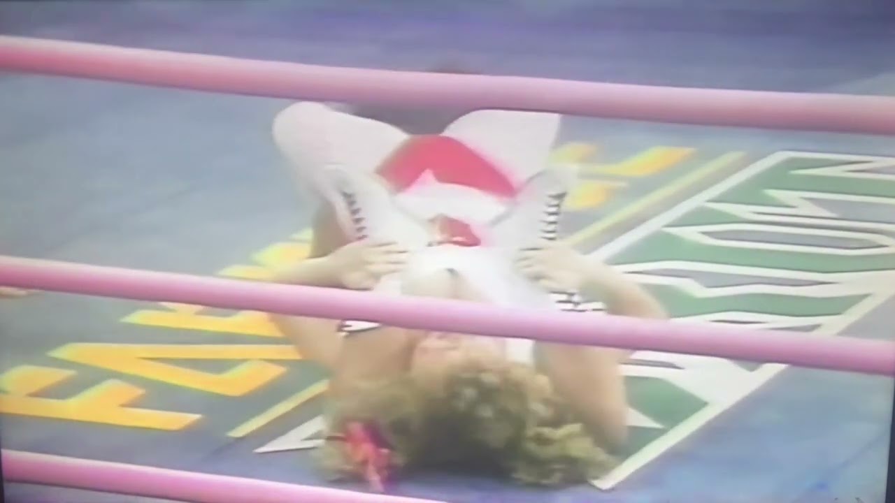 SPANISH RED V TAMMY JONES GLOW POWW WRESTLING #1 contender match