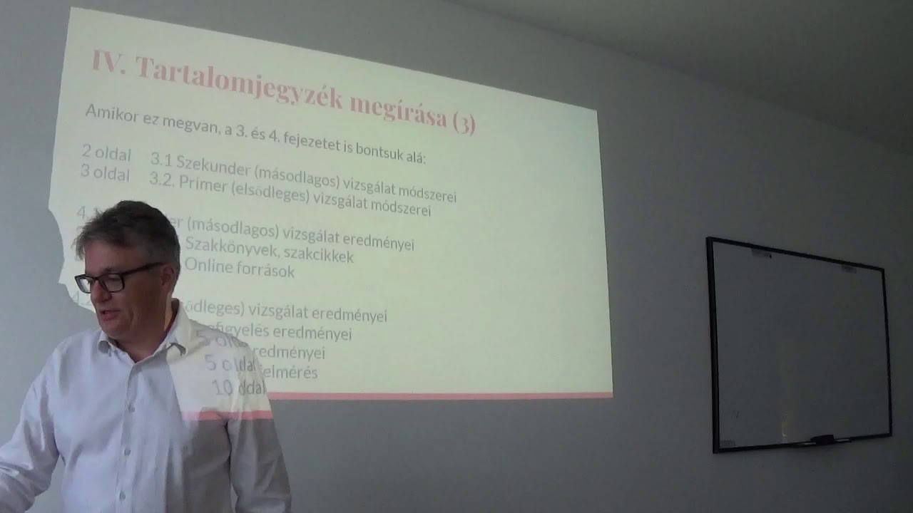 Hogyan írjak szakdolgozatot?