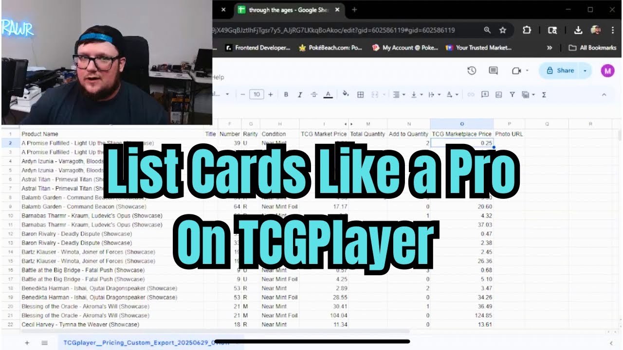 How To List Cards On TCGPlayer - Full Guide