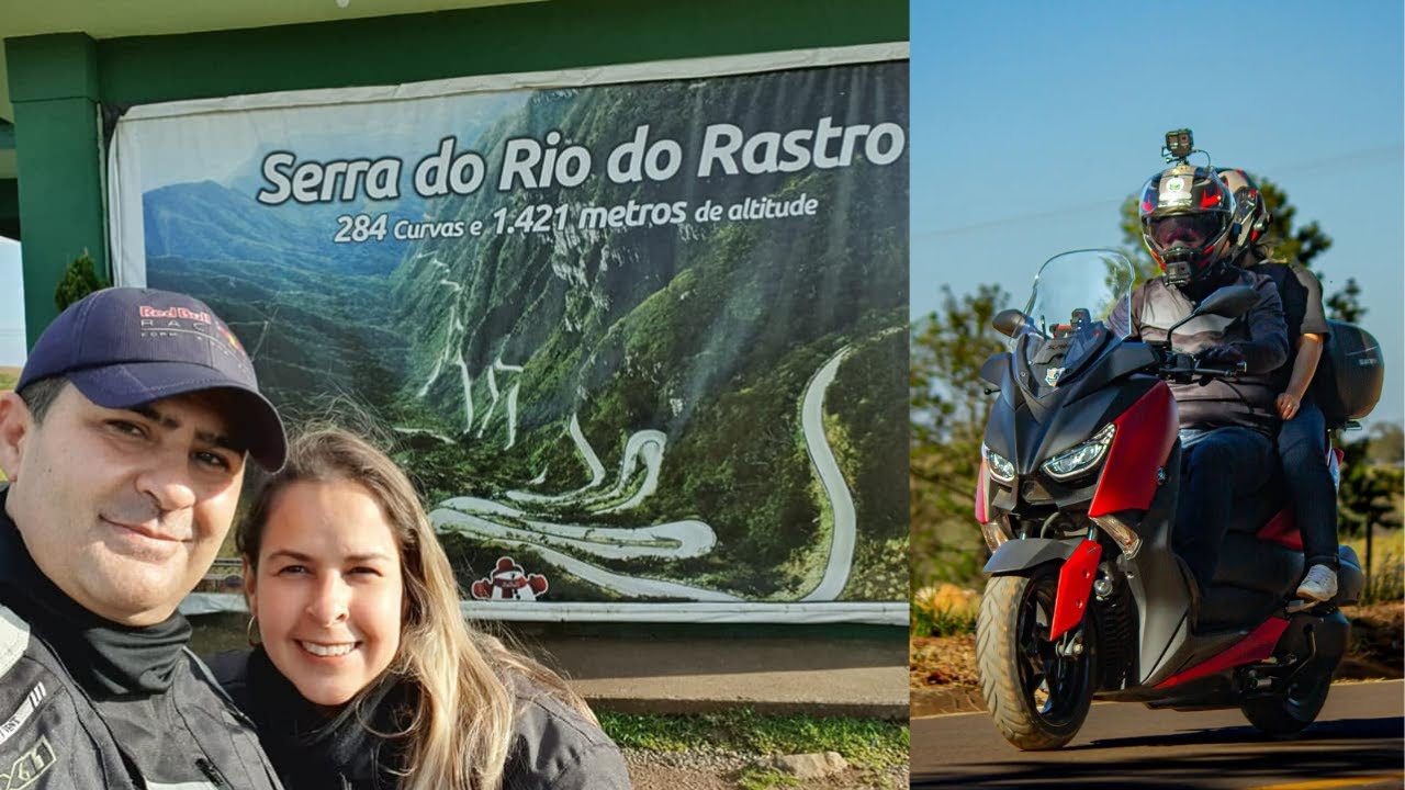 Viagem de Xmax  - 3000 km com garupa - 7 dias - 3 estados - PR - SC -RS, 1ª Parte