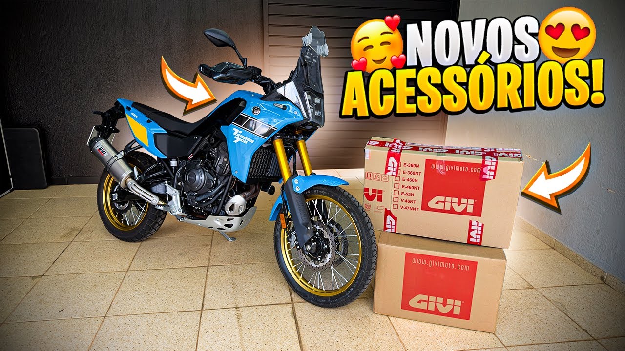 NOVOS ACESS&Oacute;RIOS PRA TENERE 2026 0km 😍 | 4K