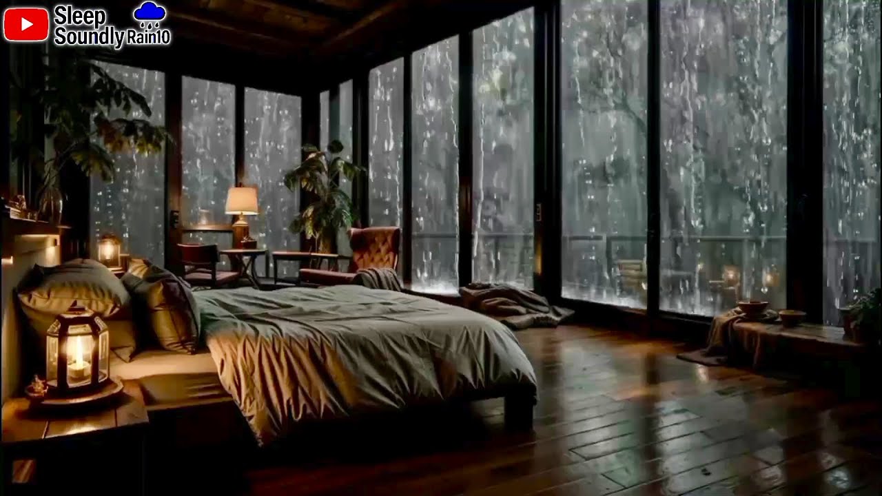 Better Than Medicine | Heavy RainSounds, Sleep Music, Natural Sleep Aid, Insomnia, Tinnitus