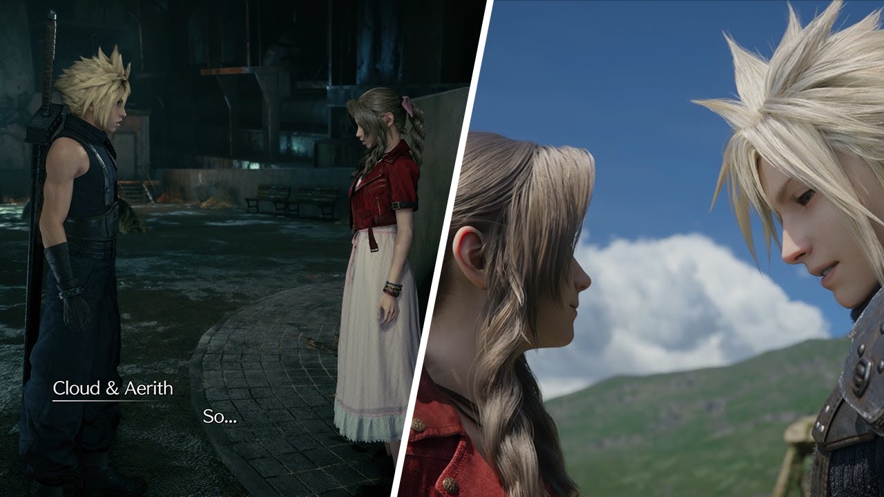 Cloud Doesn't Want To Leave Aerith Callback | FF7R