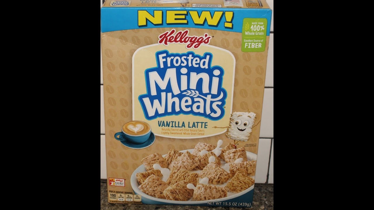 Vanilla Latte Frosted Mini Wheats Cereal Review