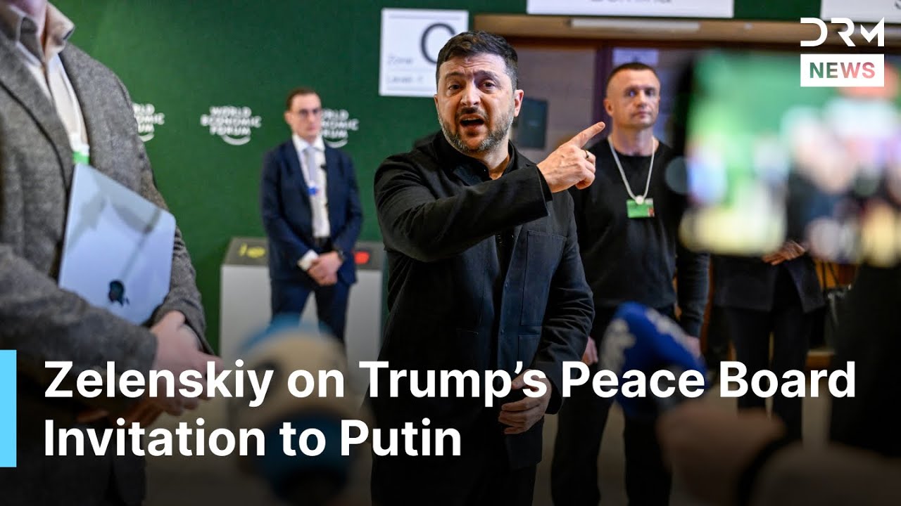 “Putin Is a War Criminal”, Zelenskiy Asked if Putin Should be on Trump's Peace Board | AC1G