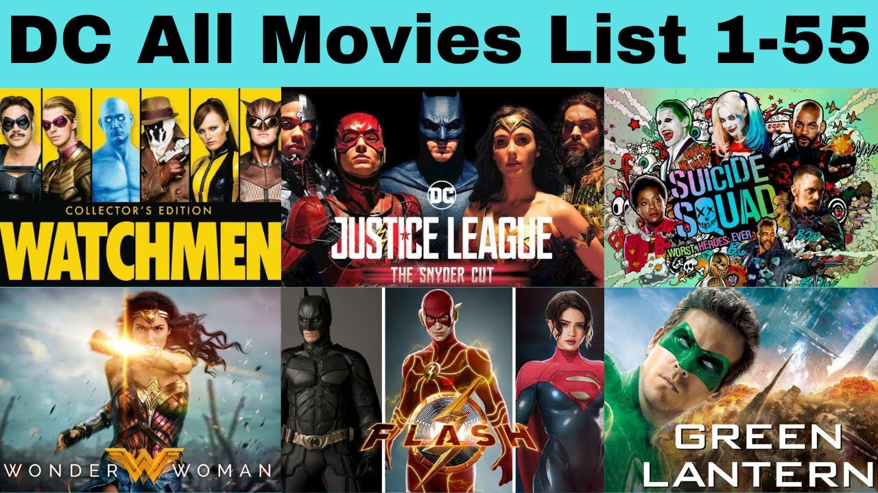 DC All Movies list (1951-2026) | How to watch DC Movies in order | Explained in Hindi