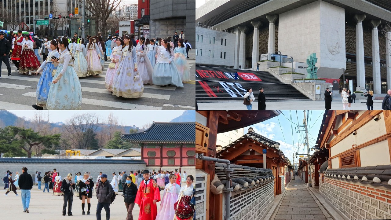Seoul Gwanghwamun Square, Gyeongbokgung Palace & Seochon Village Walking Tour